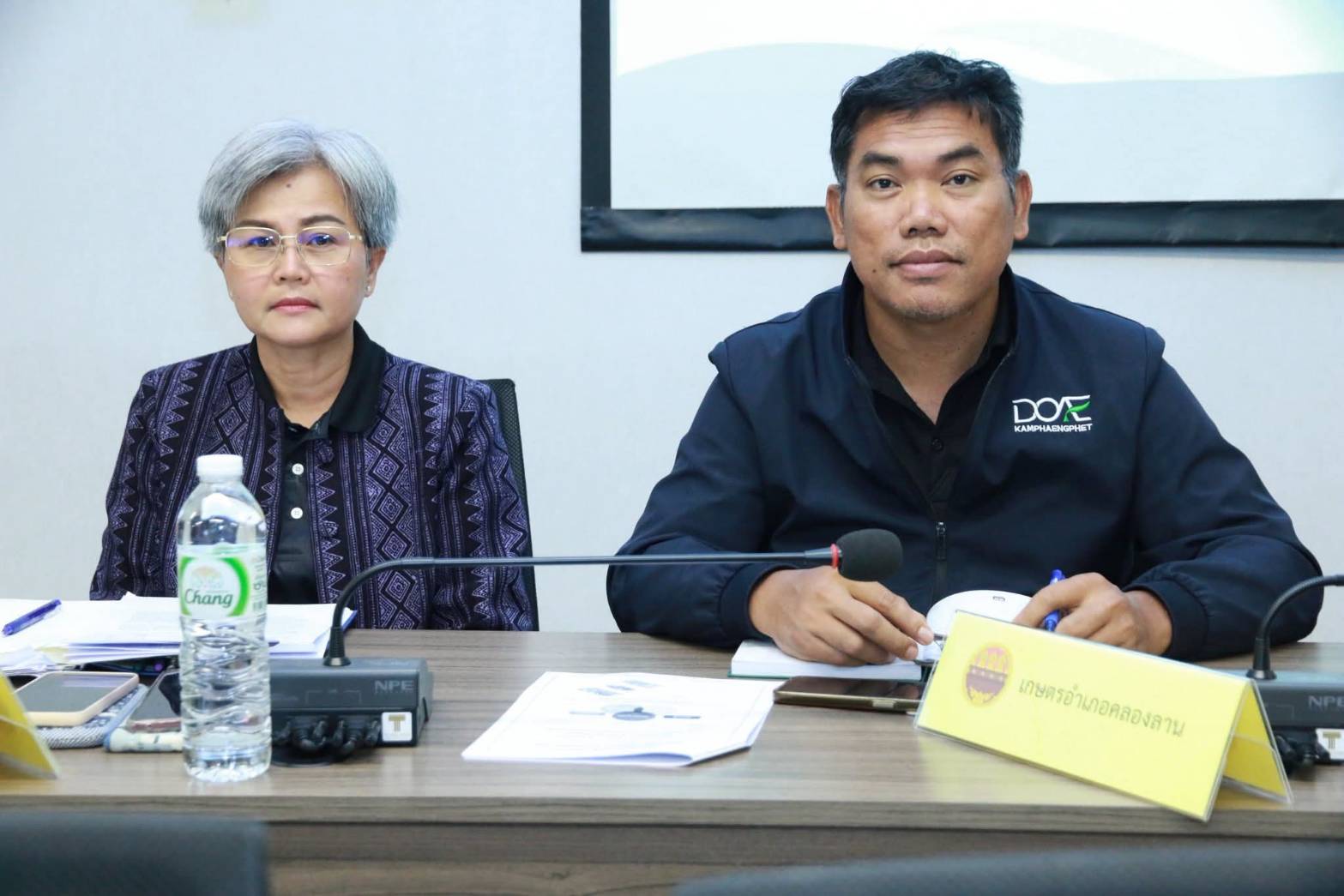 พช.คลองลาน ร่วมผนึกกำลังขับเคลื่อนโครงการ “ด้วยจงรักและภักดี” มุ่งสร้างความเข้มแข็งเศรษฐกิจฐานรากสู่ความยั่งยืน