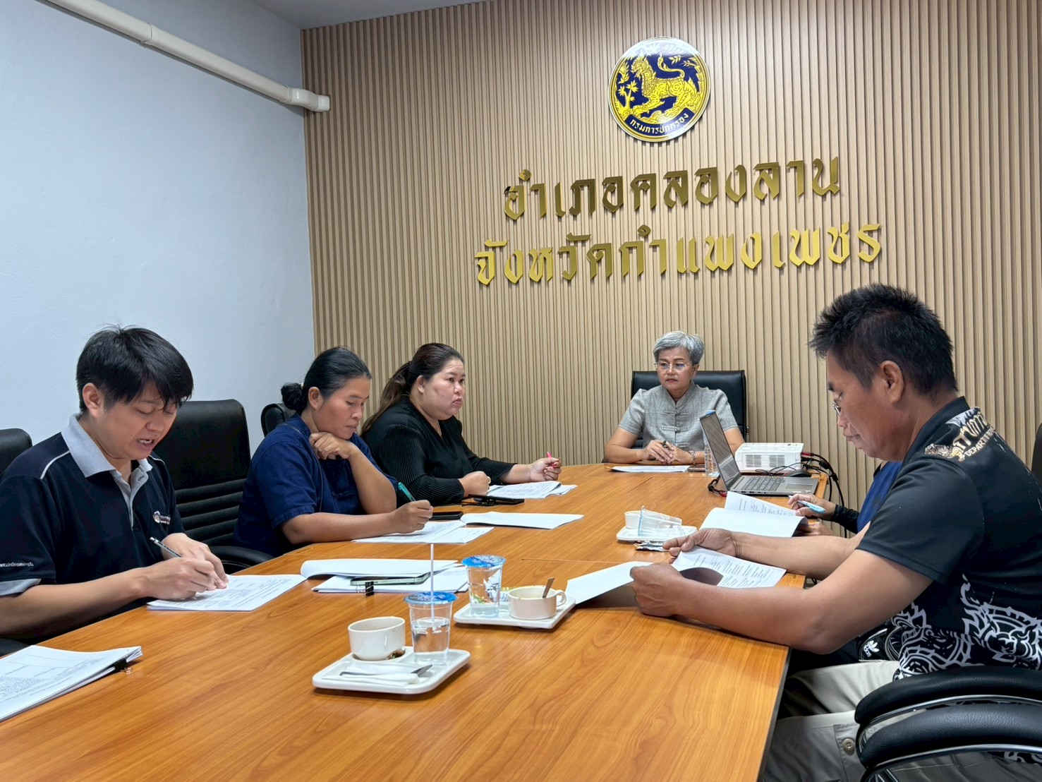  พช.คลองลาน จัดประชุมกลุ่มเป้าหมาย เพื่อประกวดมาตรฐานชุมชน (มชช.) ประจำปี 2569