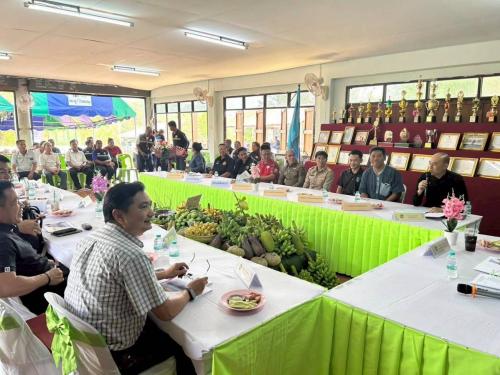 ร่วมให้การสนับสนุนขอมูลในการตรวจประเมินผลงานและตัดสินโครงการคัดเลือกหมู่บ้านเข้มแข็งตามแนวทาง “แผ่นดินธรรม แผ่นดินทอง” (หมู่บ้านอยู่เย็น) ประจำปีงบประมาณ พ.ศ.2569 เฟ้นหาต้นแบบระดับจังหวัด